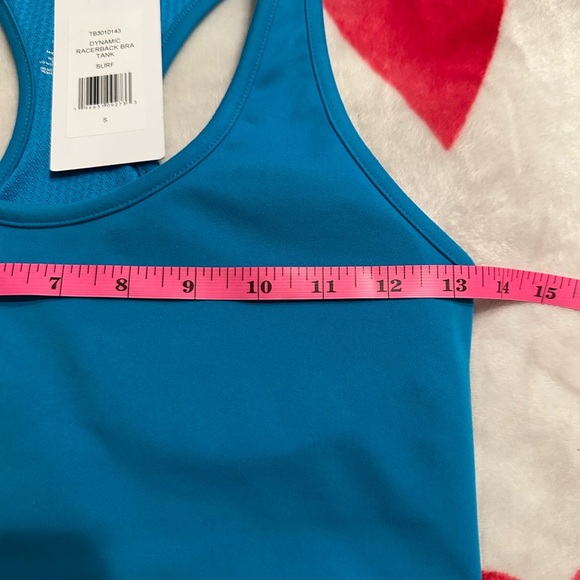 NWT THRIVE SOCIETE Dynamic Racerback Bra Tank in Surf - Picture 4 of 10